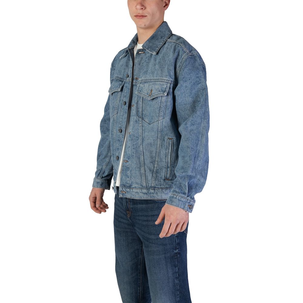 Light blue cotton jacket