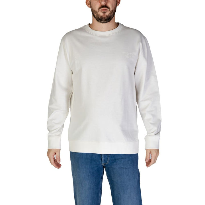 Weißes Baumwoll-Sweatshirt