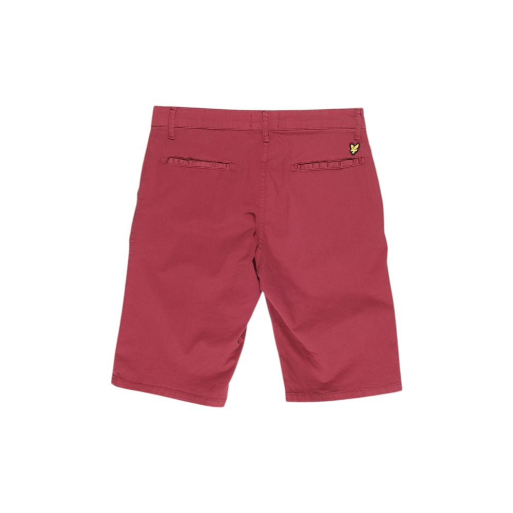 Bordeaux cotton shorts