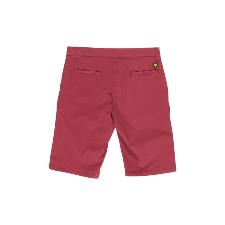Bordeaux cotton shorts