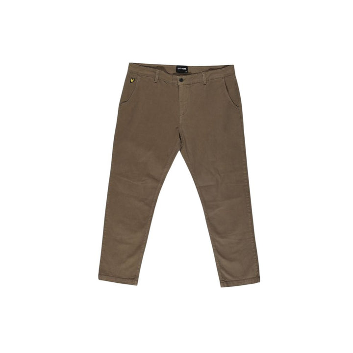 Beige cotton jeans &amp; trousers
