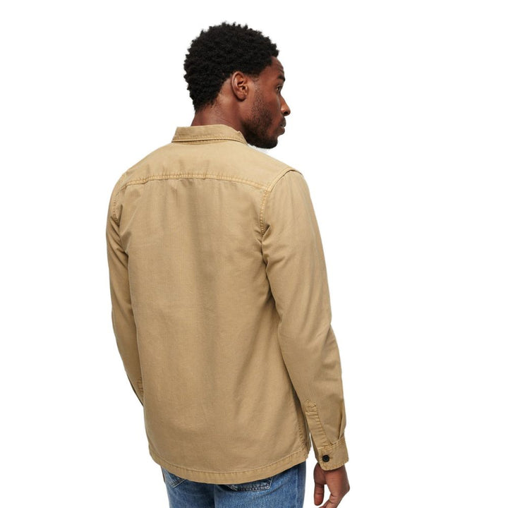 Beige cotton shirt