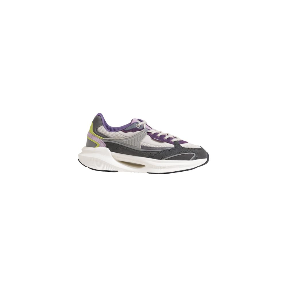 Grey fabric sneakers