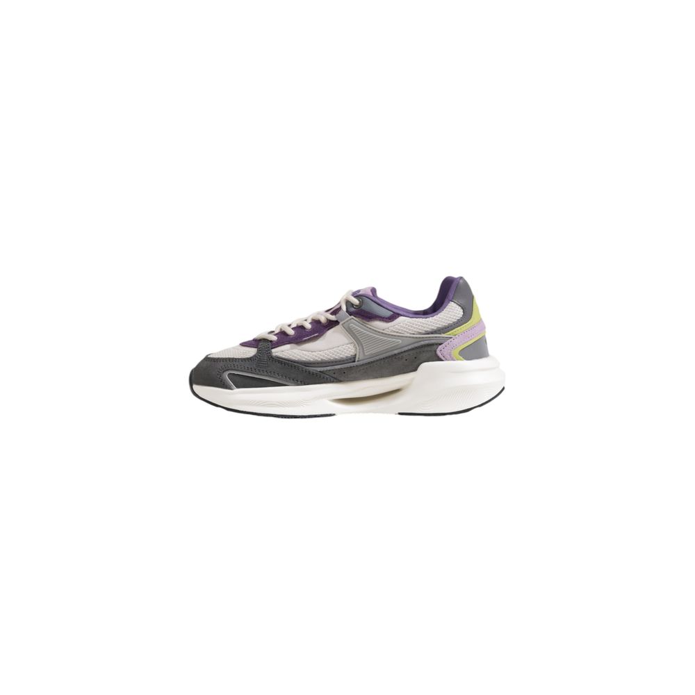 Grey fabric sneakers