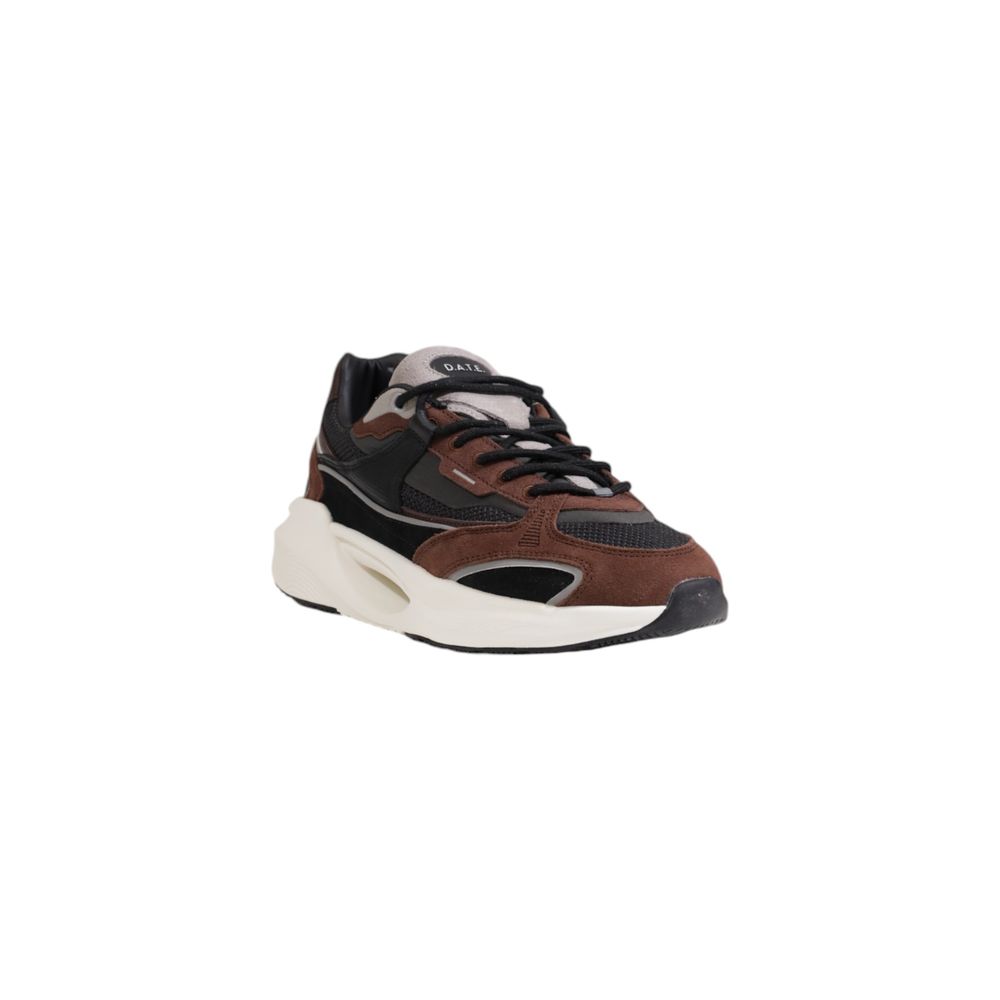 Grauer Stoff Sneaker
