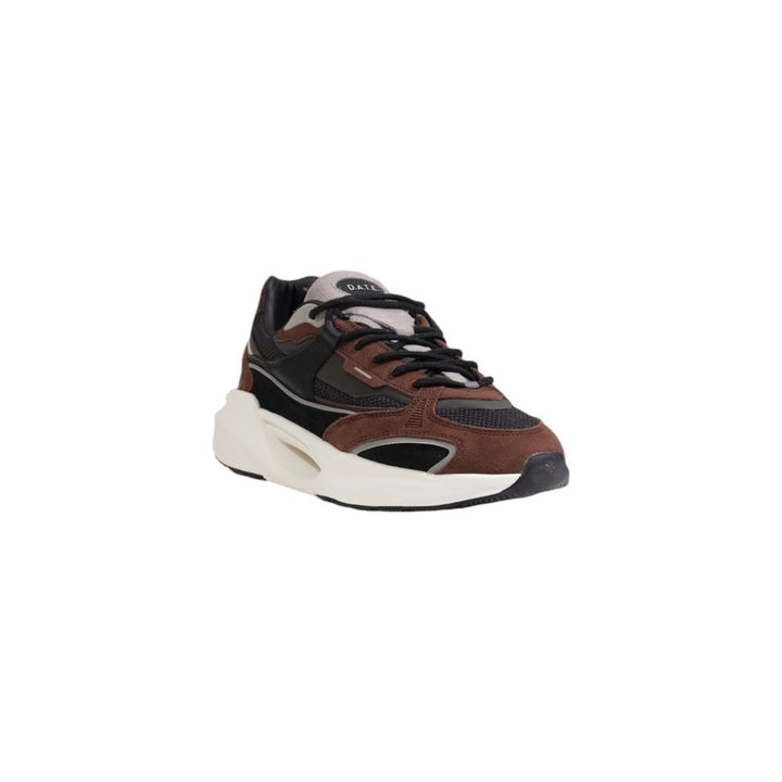 Grauer Stoff Sneaker