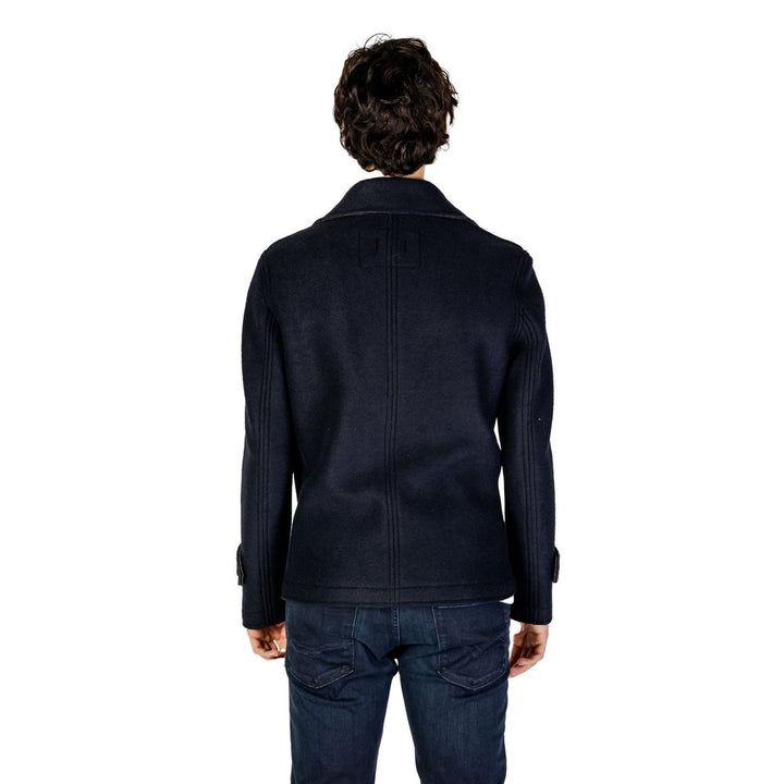 Blue viscose jacket