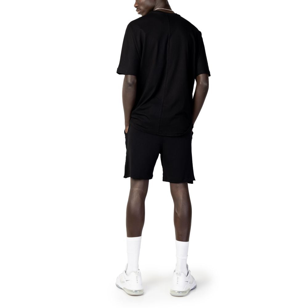 Black cotton sweatshirt