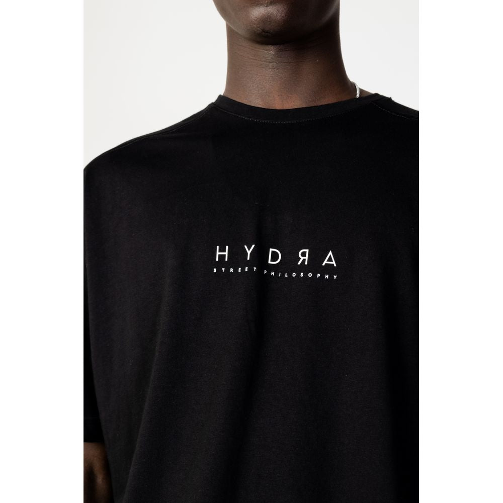 Black cotton sweatshirt
