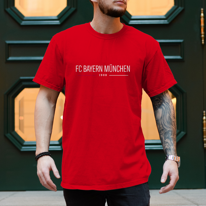 Herren T-Shirt FC Bayern
