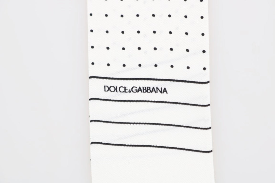 Eleganter Seidenschal mit Polka Dot für Männer