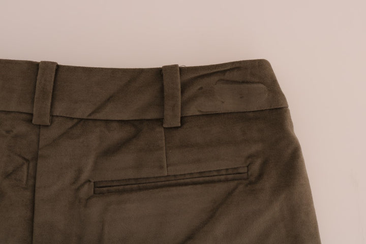 Schicke braune Bermuda Eleganz