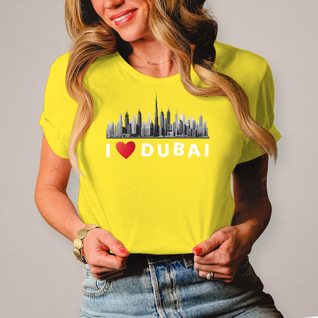 Damen T-Shirt Dubai