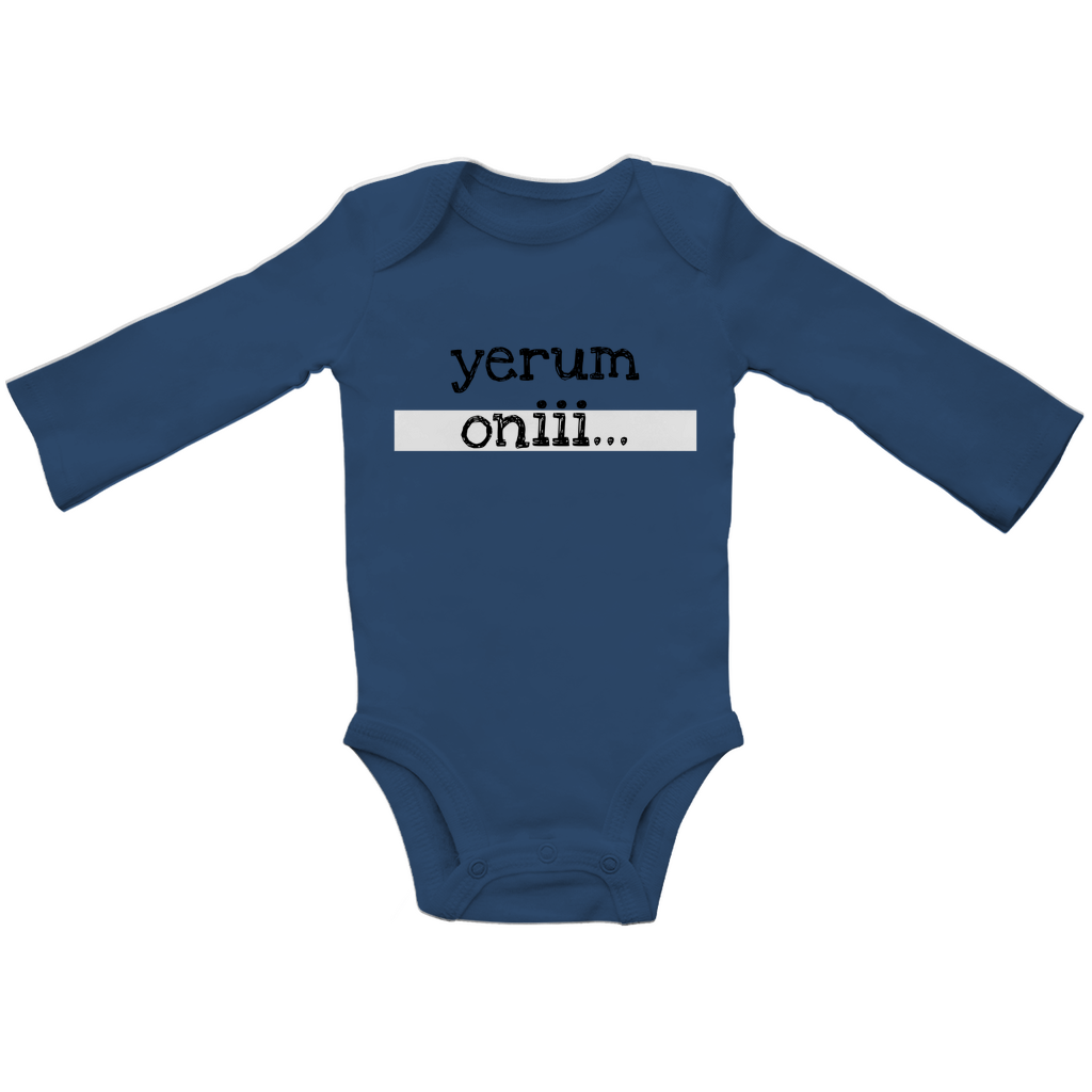 yerum oni... Baby Bio Bodysuite Langarm