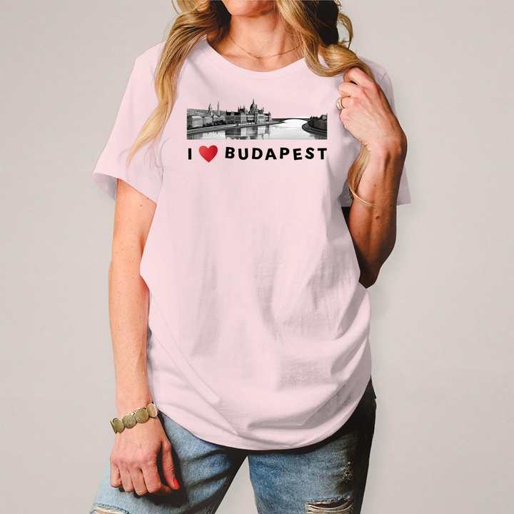 Damen T-Shirt Budapest