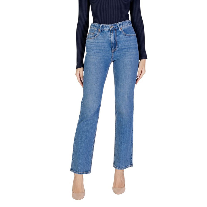 Vero Moda Hellblaue Baumwolljeans & Hose