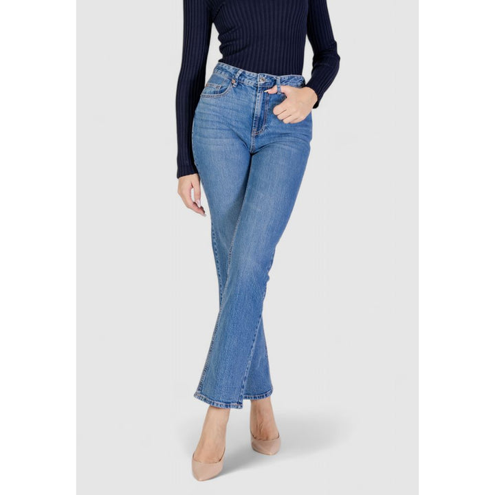 Vero Moda Hellblaue Baumwolljeans & Hose