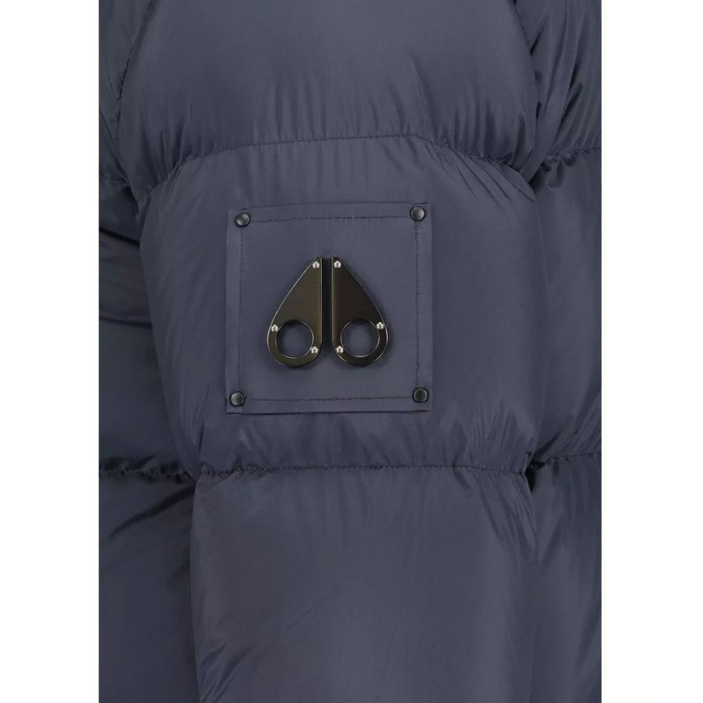 Blue nylon jacket