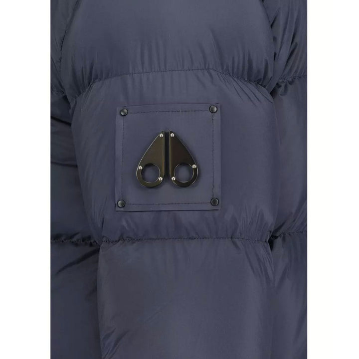 Blue nylon jacket