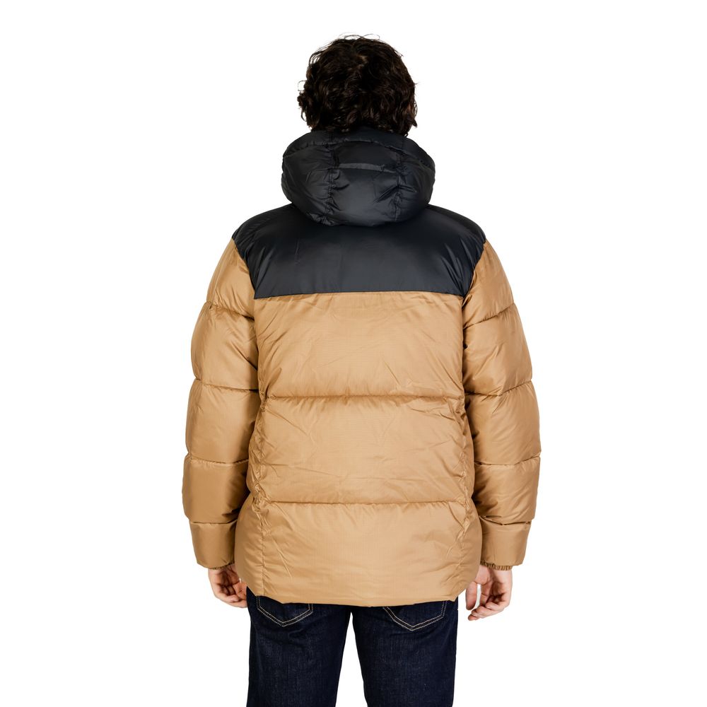 Columbia Beigefarbene Nylonjacke