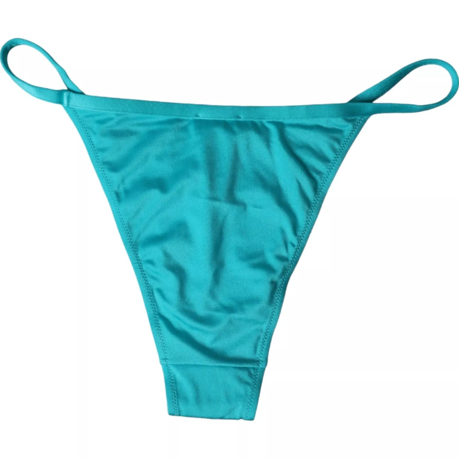 Blue Green Nylon Swimwear Swimsuit Bottom Bikini