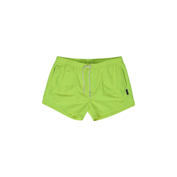 Yellow polyester swimwear