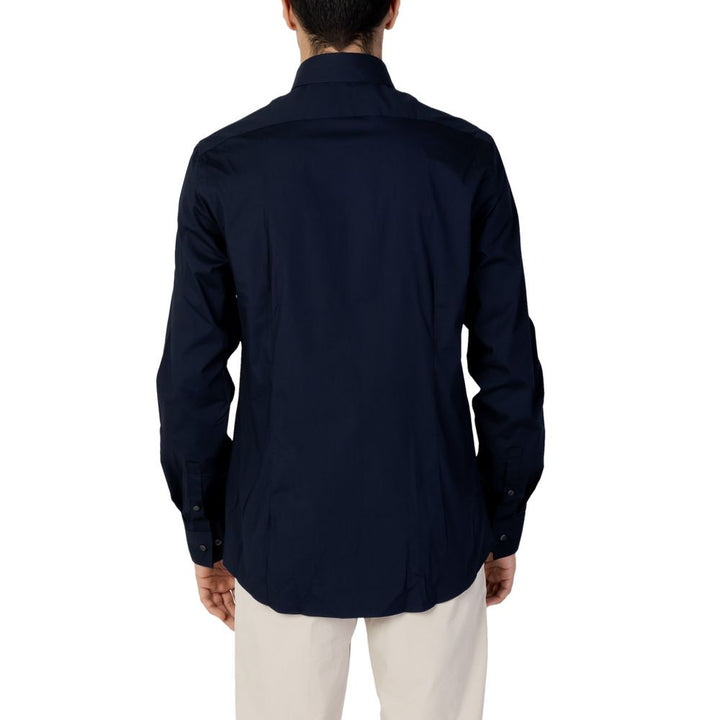 Blue cotton shirt