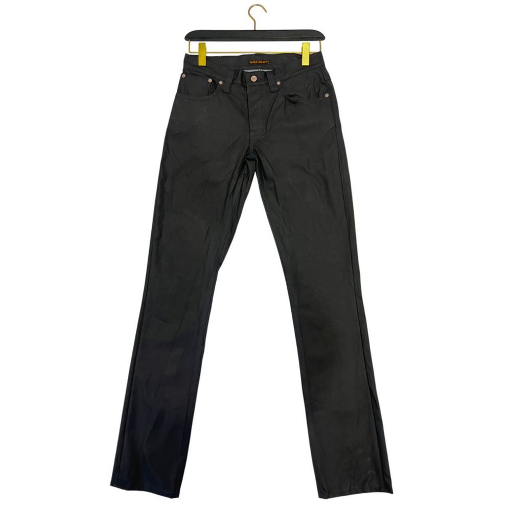 Schwarze Baumwoll-Jeans aus Denim
