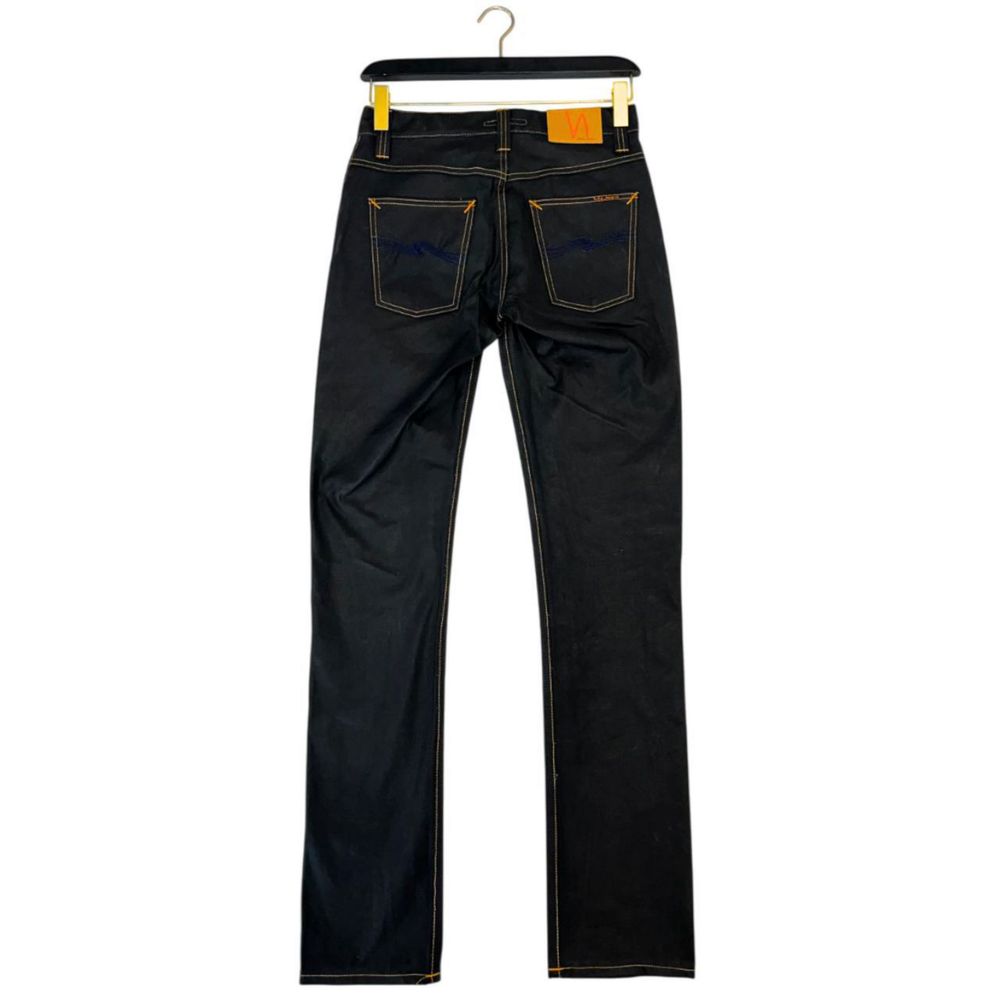 Schwarze Baumwoll-Jeans für Herren