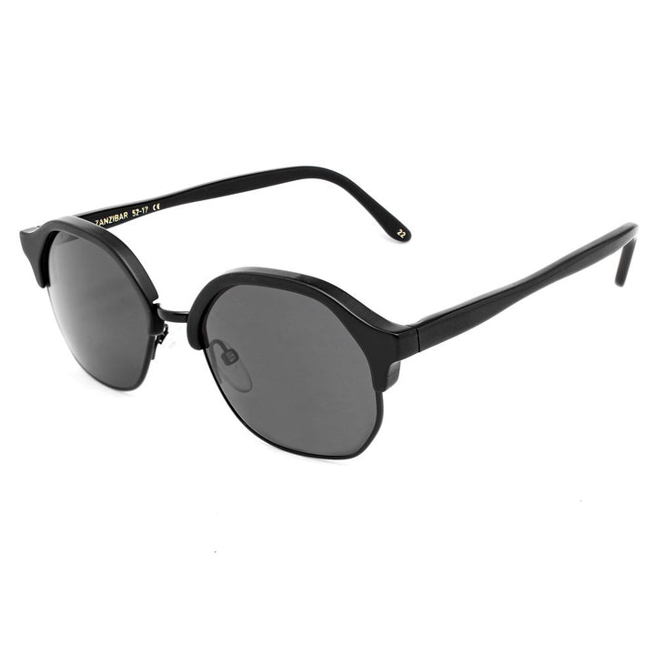 LGR Schwarze Acetat-Sonnenbrille