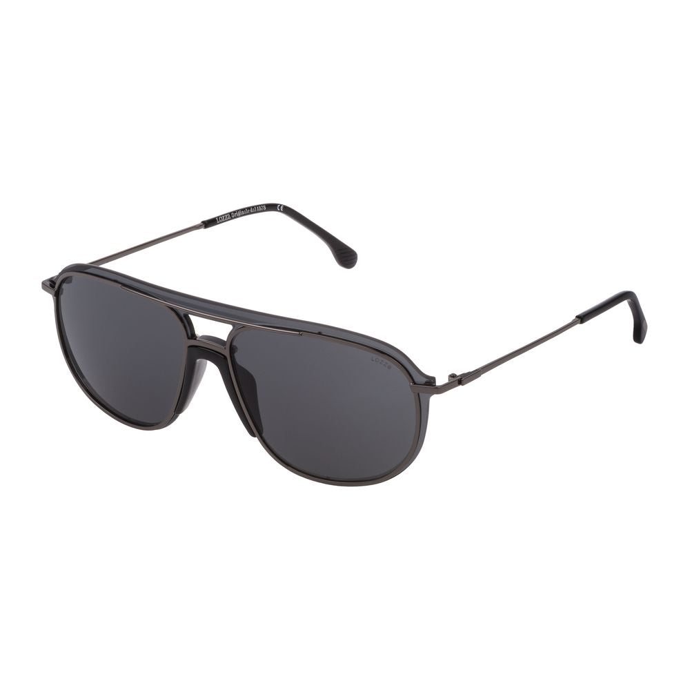 Lozza Graue Metall-Sonnenbrille