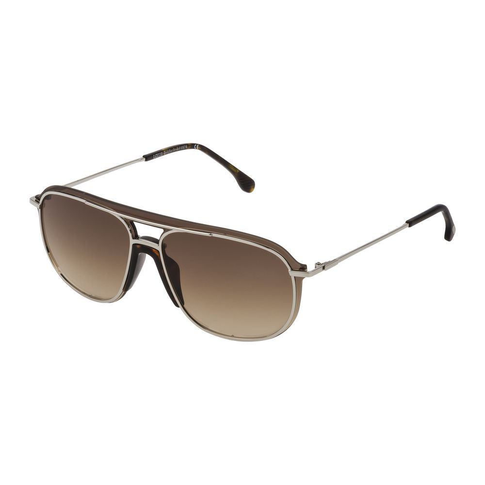 Lozza Silberne Metall-Sonnenbrille