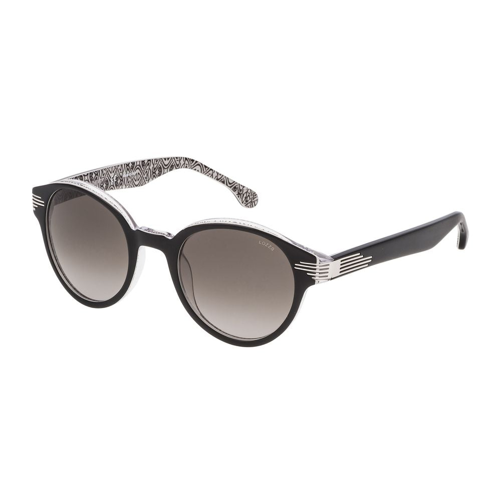 Lozza Schwarze Acetat-Sonnenbrille