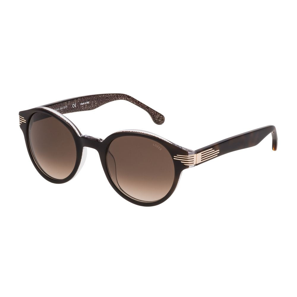 Lozza Braune Acetat-Sonnenbrille