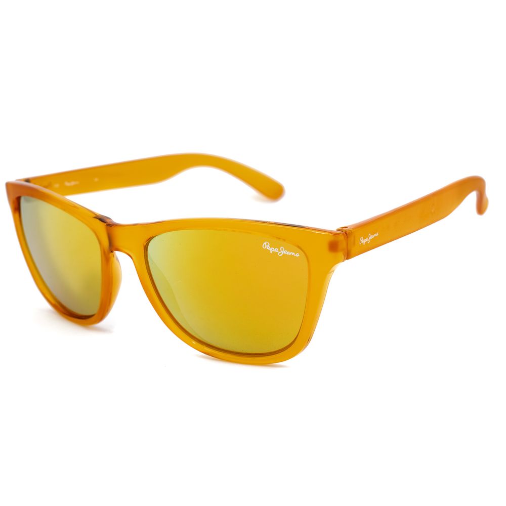 Pepe Jeans Gelbe Acetat-Sonnenbrille