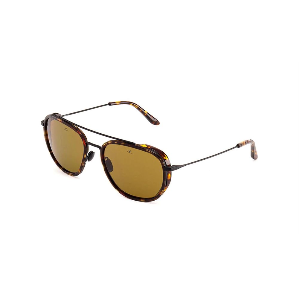 Vuarnet Braune Edelstahl-Sonnenbrille