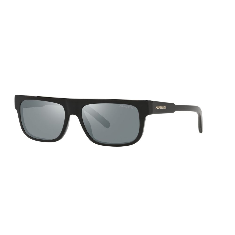 Arnette Schwarze Acetat-Sonnenbrille