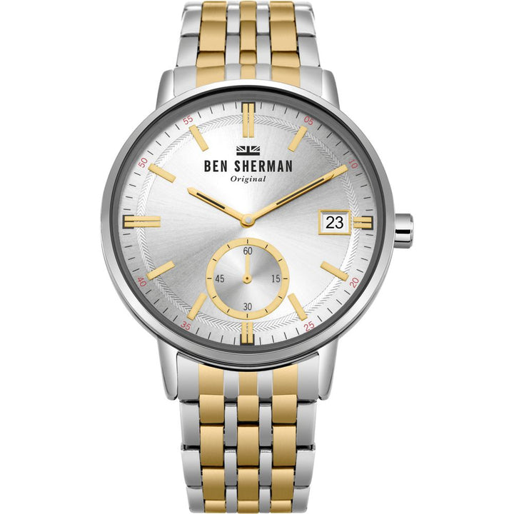 Ben Sherman Gold-Edelstahl-Uhr