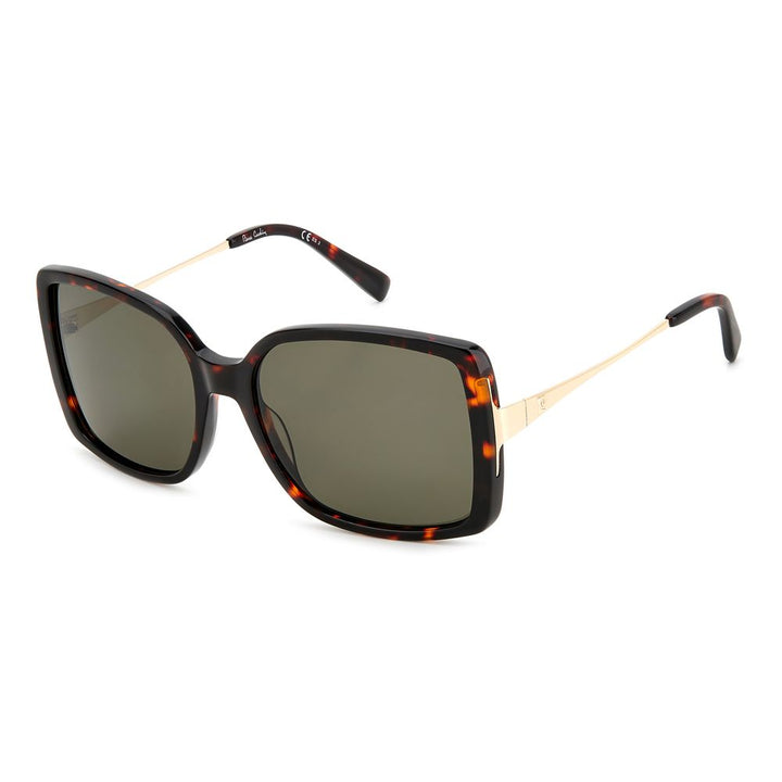 Pierre Cardin Braune Acetat-Sonnenbrille