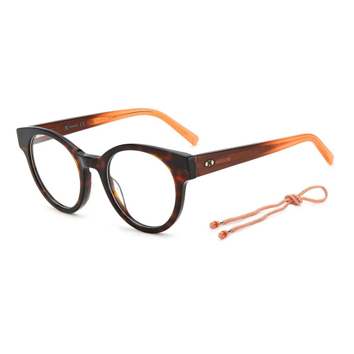 M Missoni Braune Acetat-Rahmen