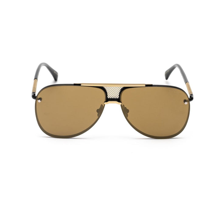 Schwarze Titan-Sonnenbrille