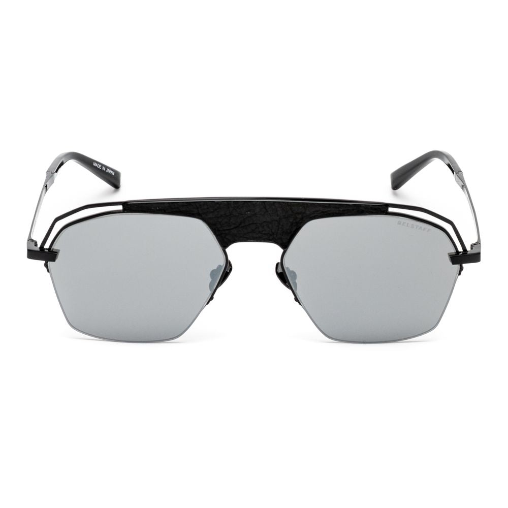 Belstaff Schwarze Titan-Sonnenbrille