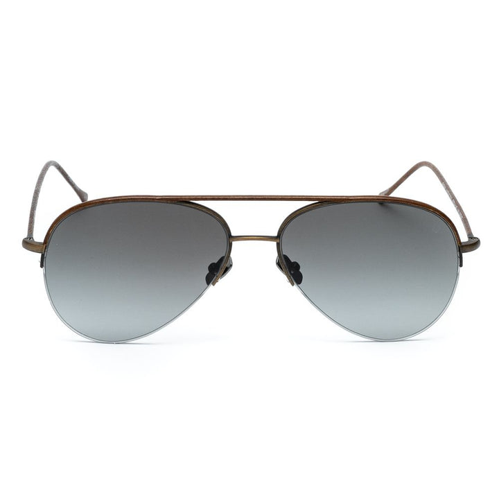 Belstaff Braune Edelstahl-Sonnenbrille