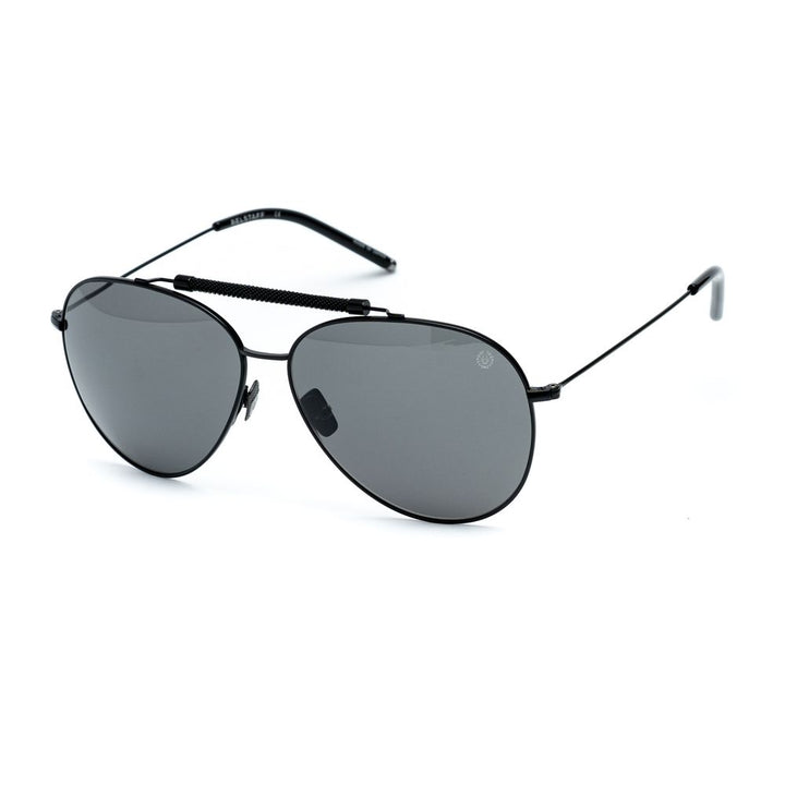 Belstaff Schwarze Titan-Sonnenbrille