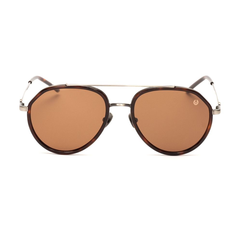 Belstaff Braune Titan-Sonnenbrille