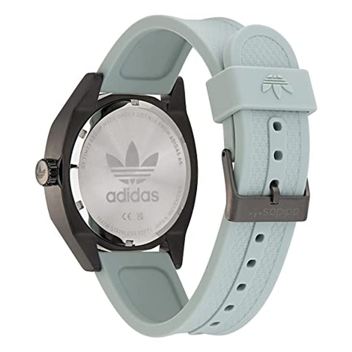 Adidas Grüne Silikon-Uhr