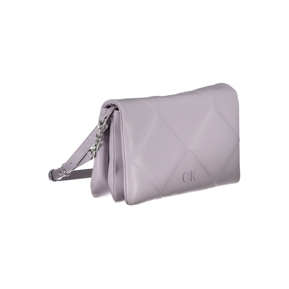 Calvin Klein Lila Polyester Handtasche