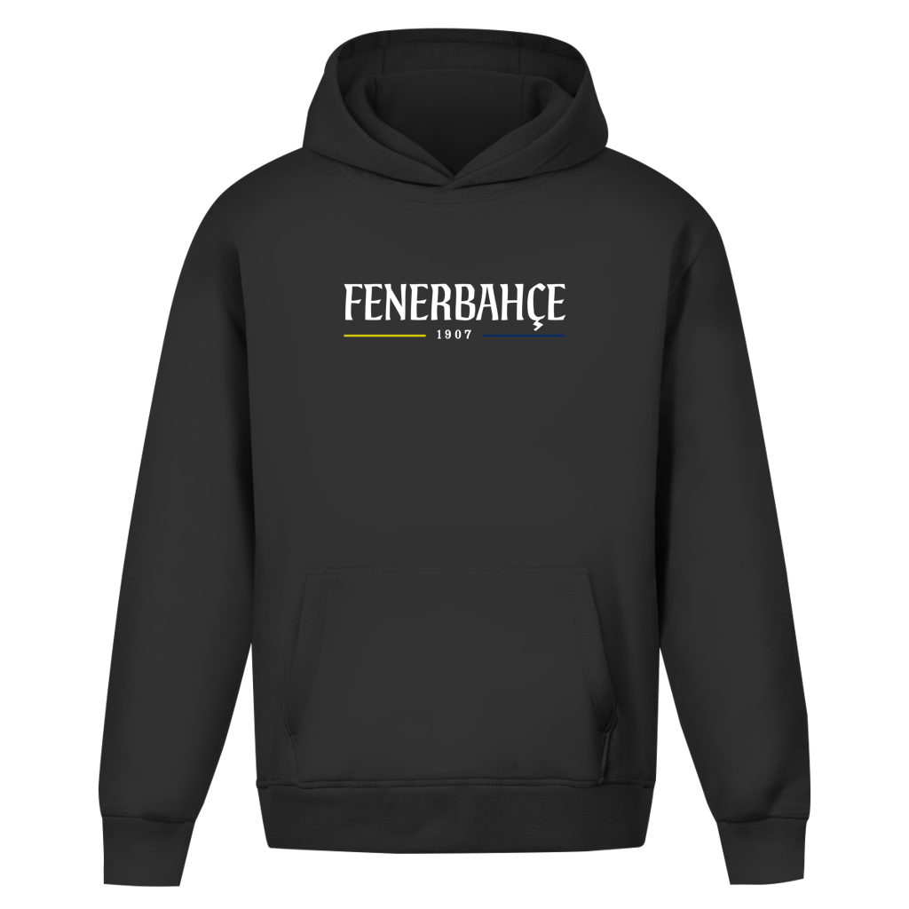 Oversize Hoodie Ohne Kordel Fenerbahce