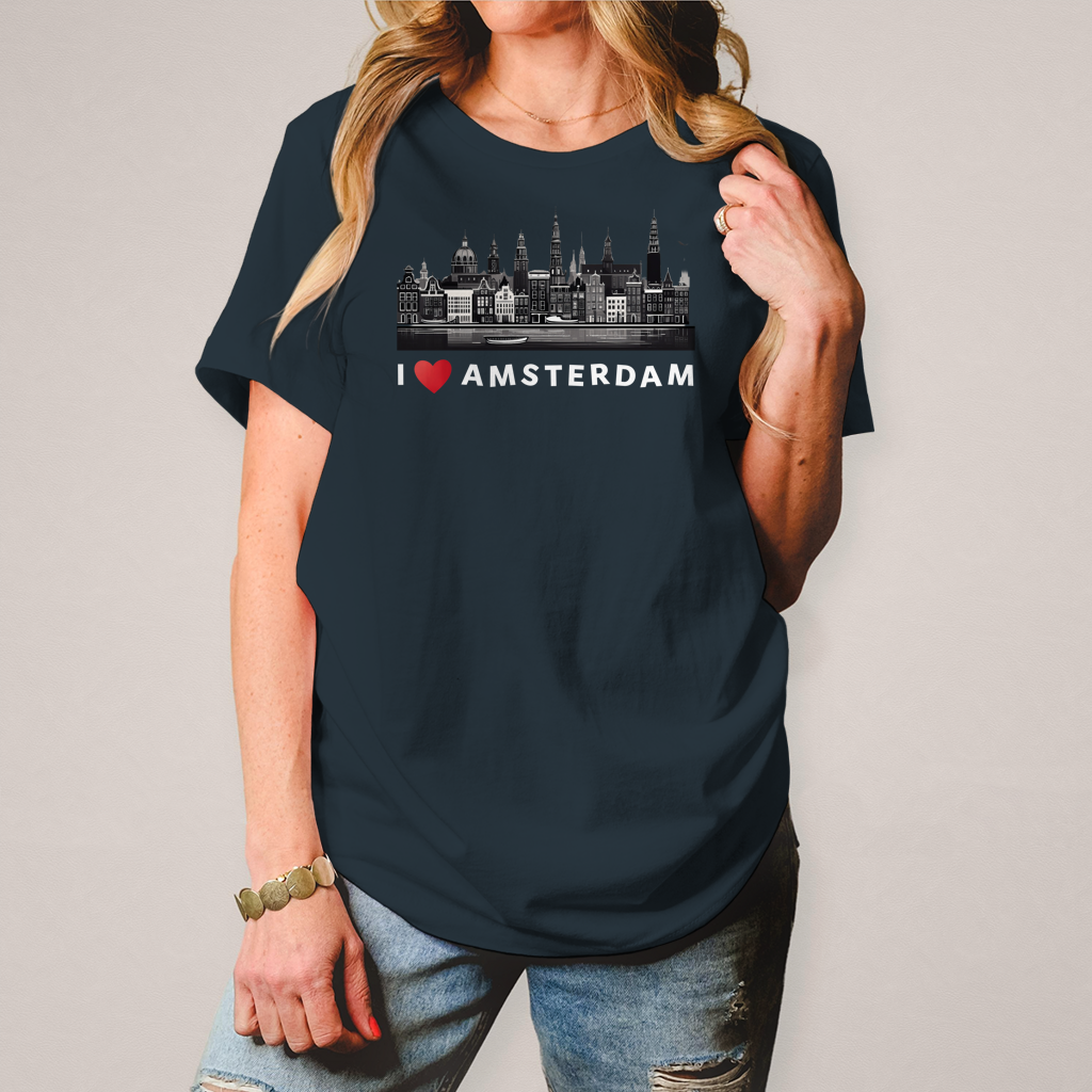 Damen T-Shirt Amsterdam