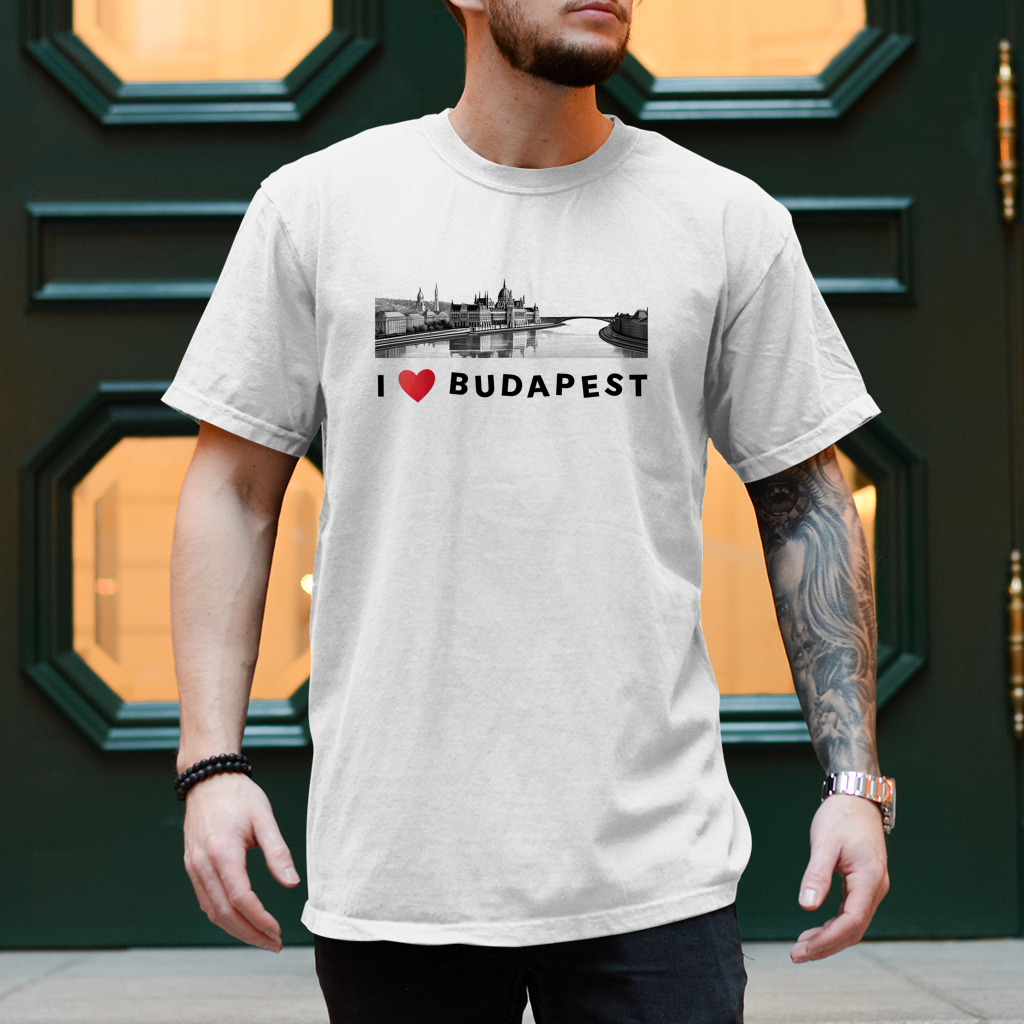 Herren T-Shirt Budapest